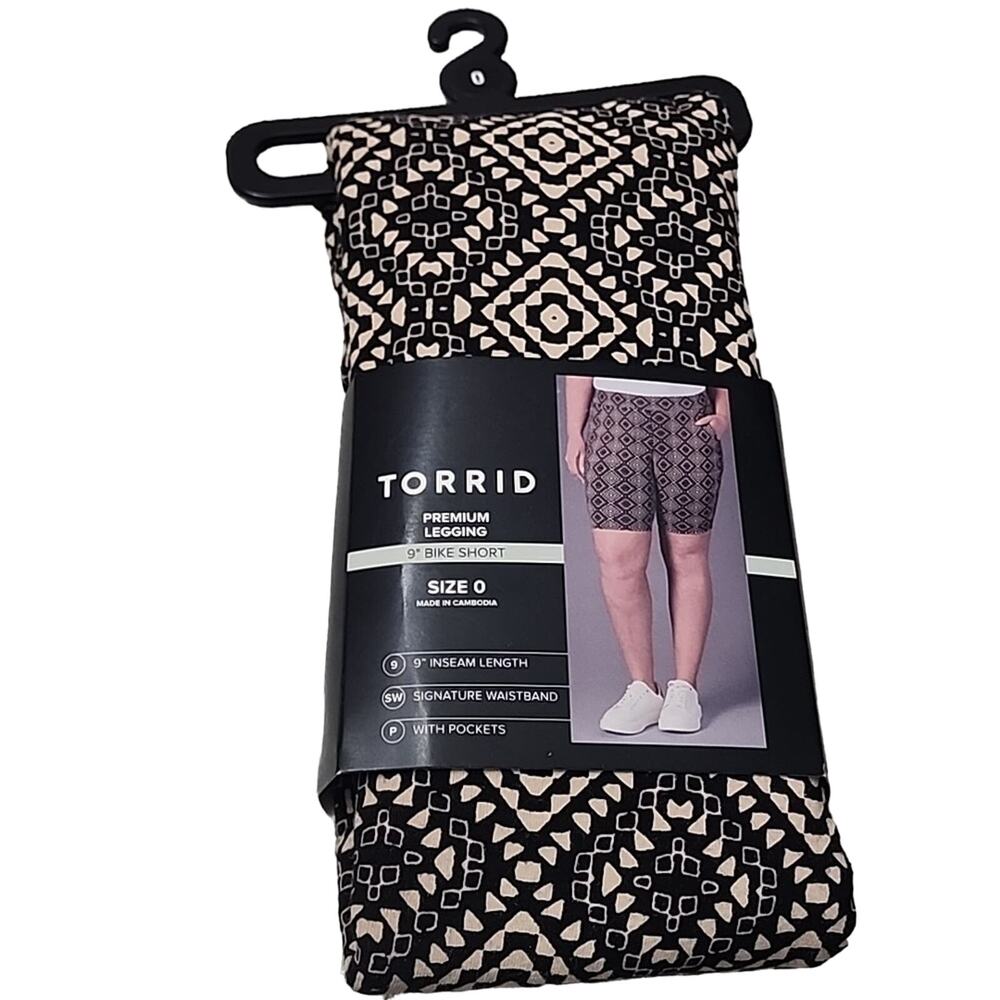 Torrid Premium Legging Bike Shorts Size 0X, NWT